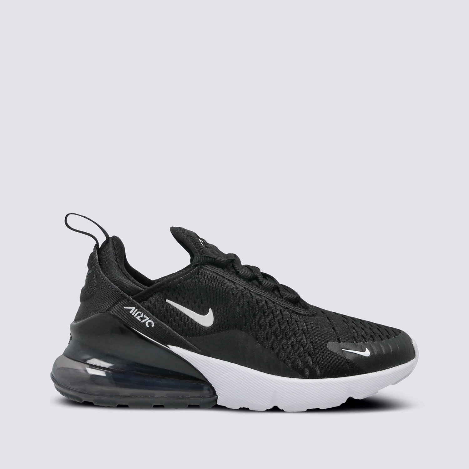 Black and white nike air max 270 womens online