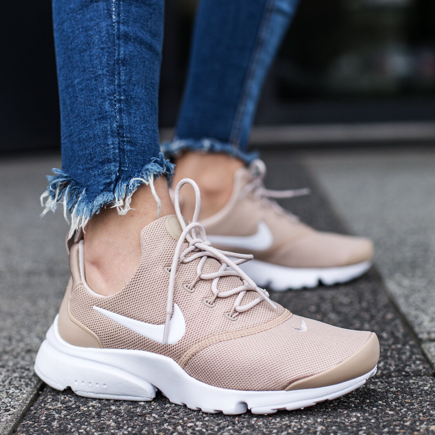 Nike air presto beige damen best sale