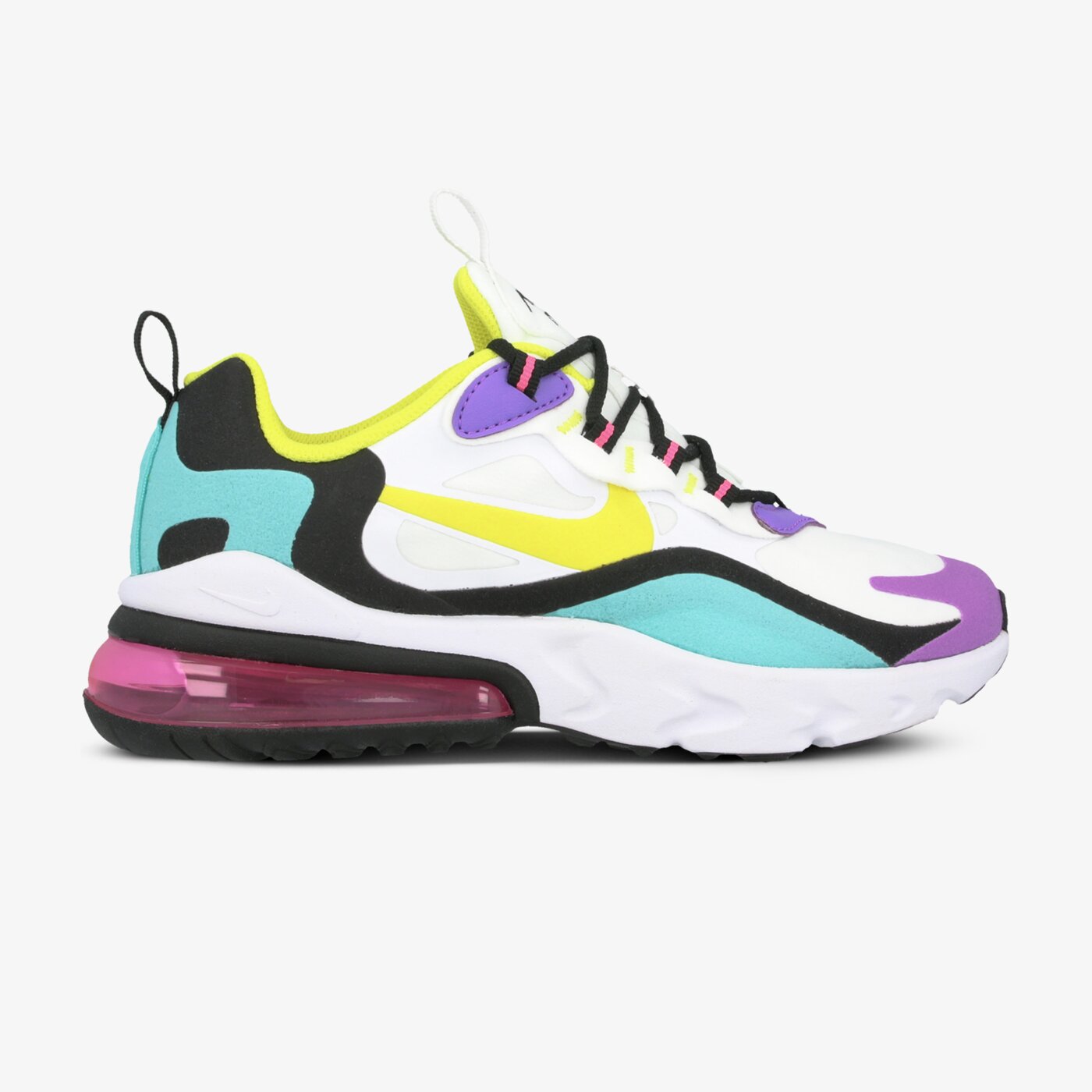 Nike Air Max 270 React (GS) black / white - black (BQ0103-009) – Queens 💚