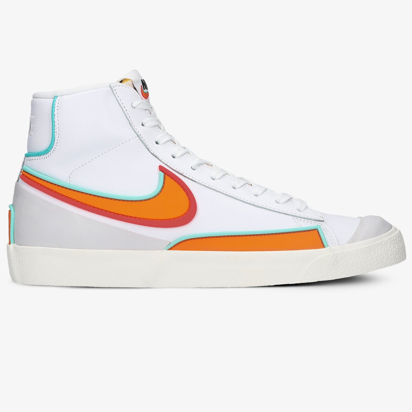 Nike Blazer Mid 77 Infinite White Orange DA7233-100 - Fastsole